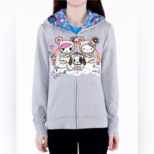 EUC Tokidoki × Hello Kitty Donuts Hoodie